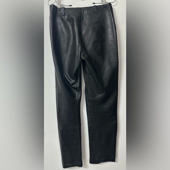 90’s-DANIER- genuine lamb Leather lined pants - Picture 2 of 10